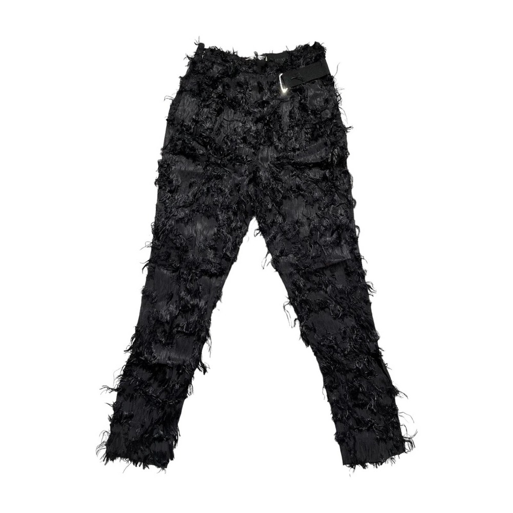Feather fringe trouser